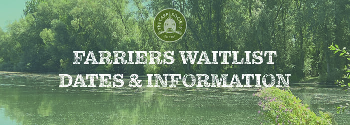 FARRIERS WAITLIST DATES 